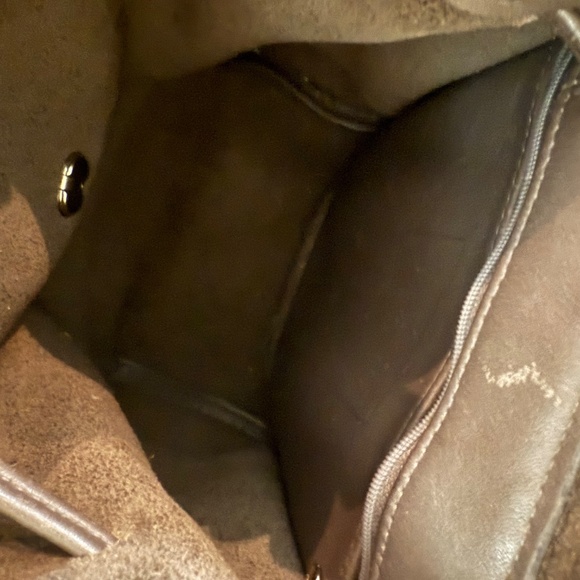 Vintage COACH 9960 Grey Daypack Leather Backpack Bag - Picture 7 of 12